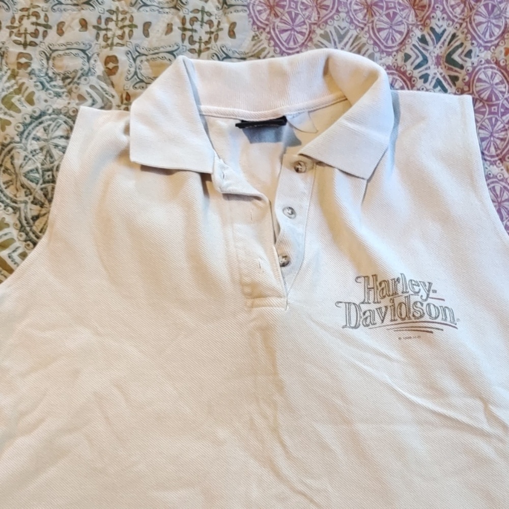 Harley Davidson sleeveless shirt